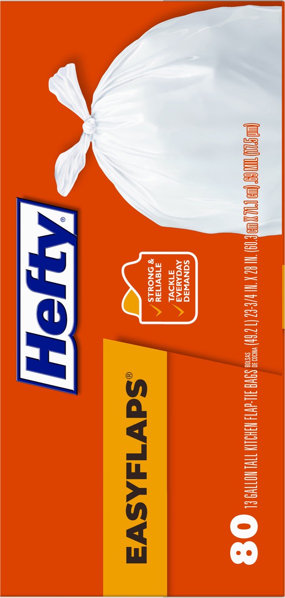 slide 6 of 8, Hefty Easy Bags Flap, 