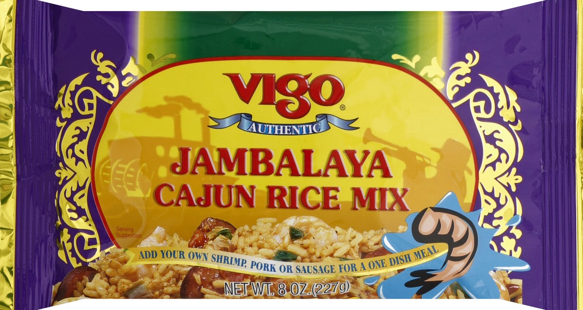 slide 5 of 5, Vigo Cajun Rice Mix 8 oz, 8 oz