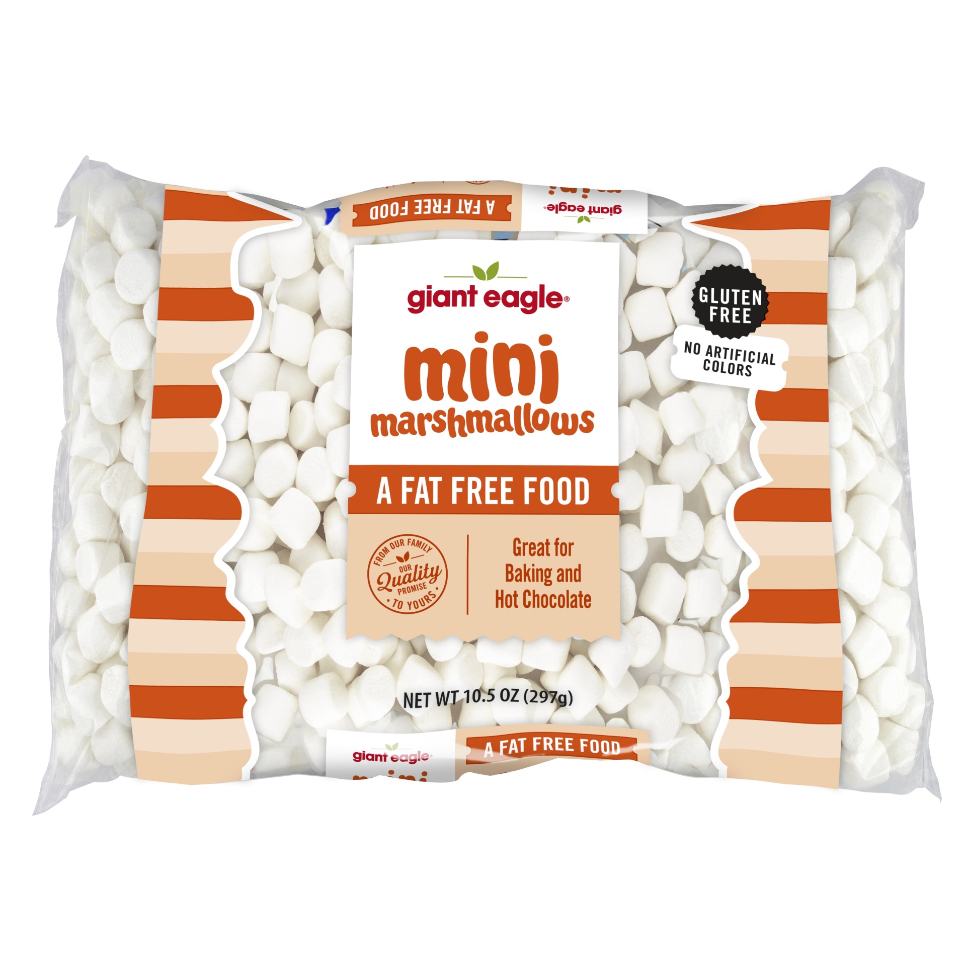 slide 1 of 1, Giant Eagle Marshmallows, Mini, Fat Free, 10 oz