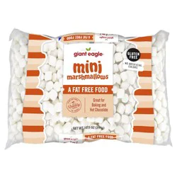 Giant Eagle Marshmallows, Mini, Fat Free