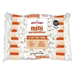 Giant Eagle Marshmallows, Mini, Fat Free