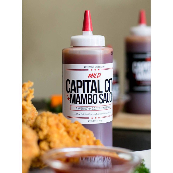 slide 4 of 7, Capital City Mambo Sauce Mild Case - 12 Oz, 