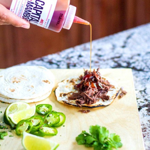 slide 6 of 7, Capital City Mambo Sauce Mild Case - 12 Oz, 