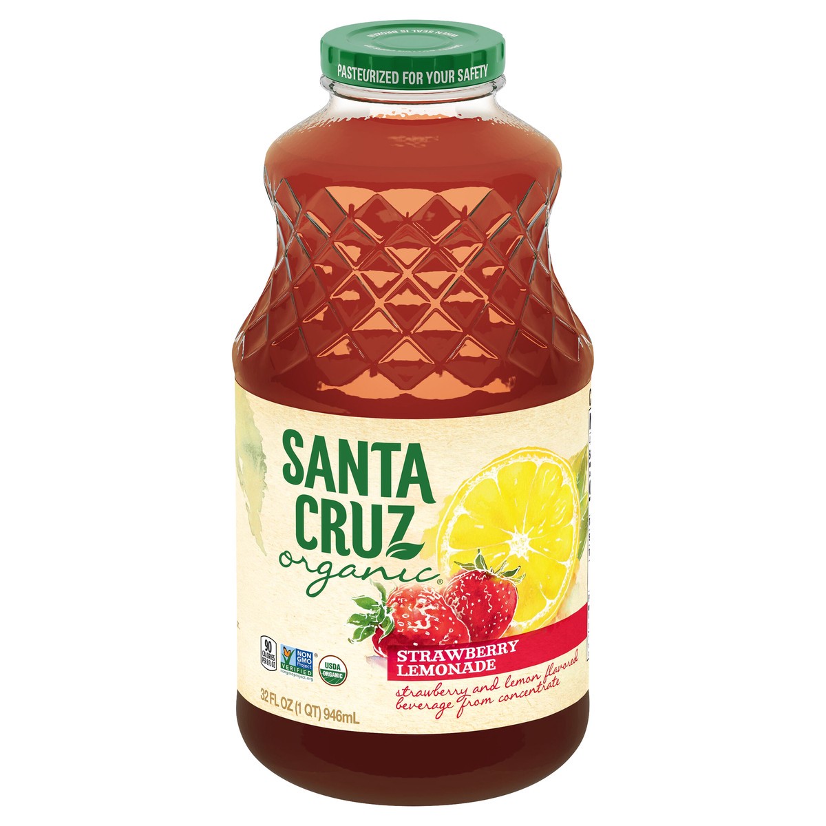 slide 1 of 5, Santa Cruz Organic Lemonade - 32 fl oz, 32 fl oz