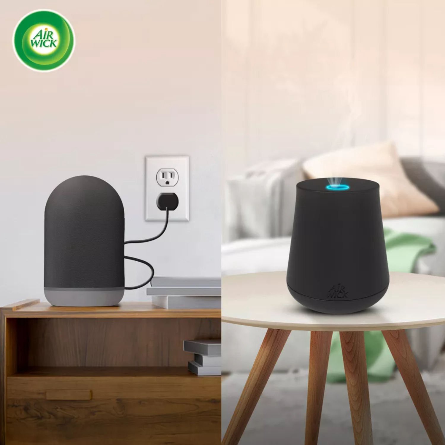 slide 3 of 6, Air Wick Vibrant Essential Mist White Sage & Mahogany Starter Kit 1 ea, 1 ct