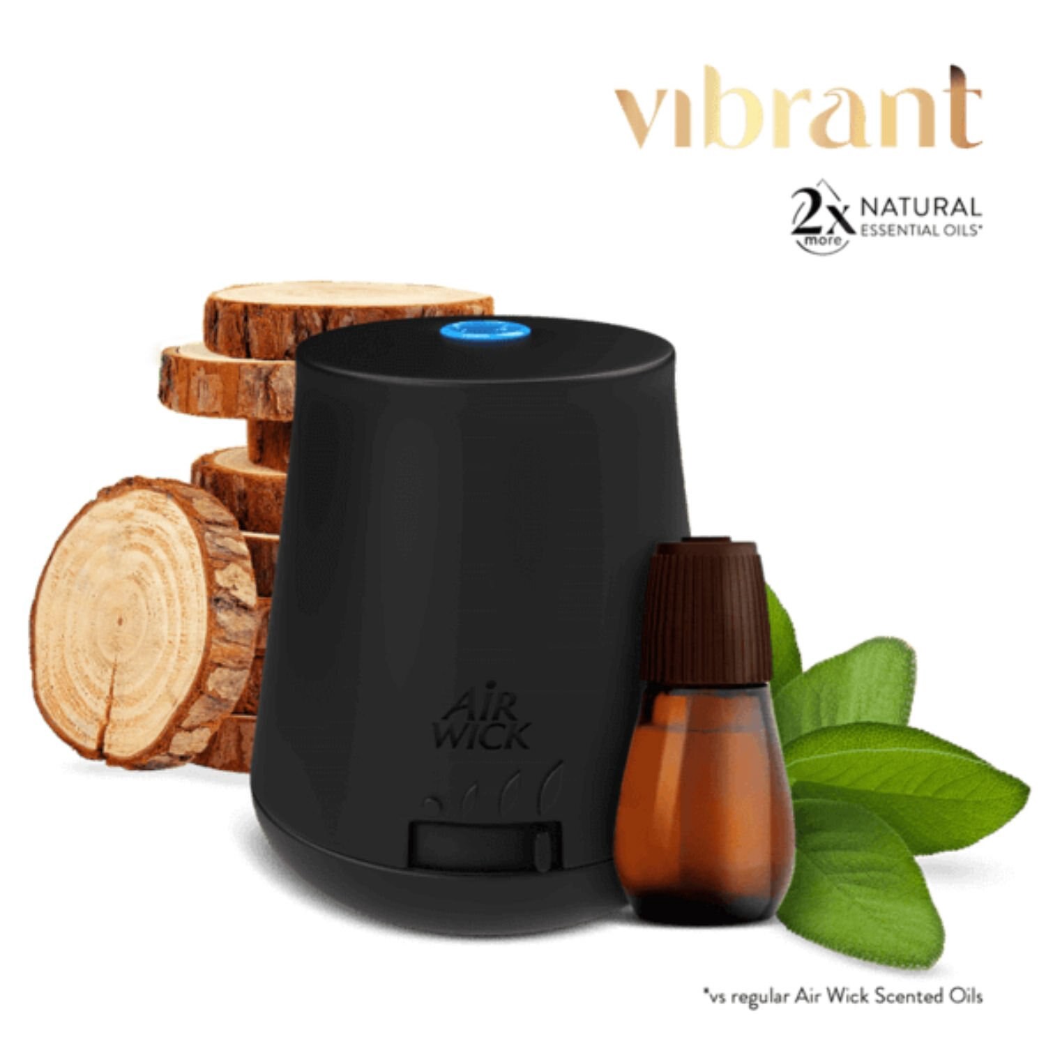 slide 6 of 6, Air Wick Vibrant Essential Mist White Sage & Mahogany Starter Kit 1 ea, 1 ct