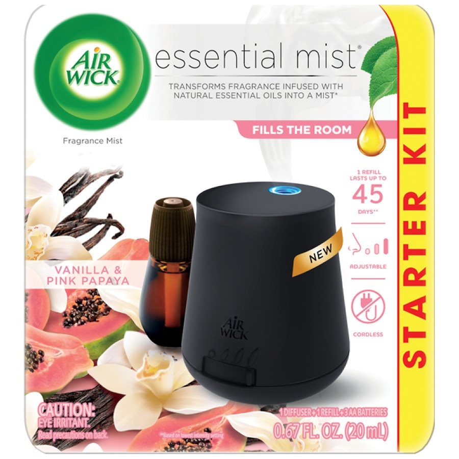 Air Wick Essential Mist Aromatherapy Air Freshener Starter Kit, Essential  Oils Diffuser 1 ct