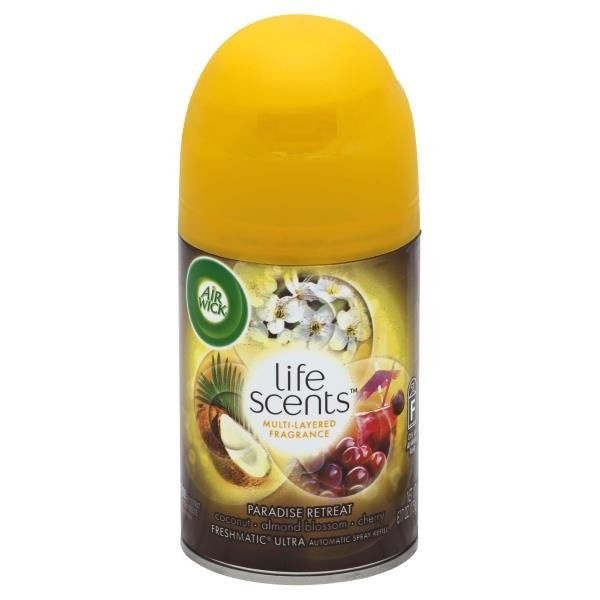 slide 1 of 5, Air Wick Life Scents Paradise Retreat Air Freshener Spray, 6.17 oz