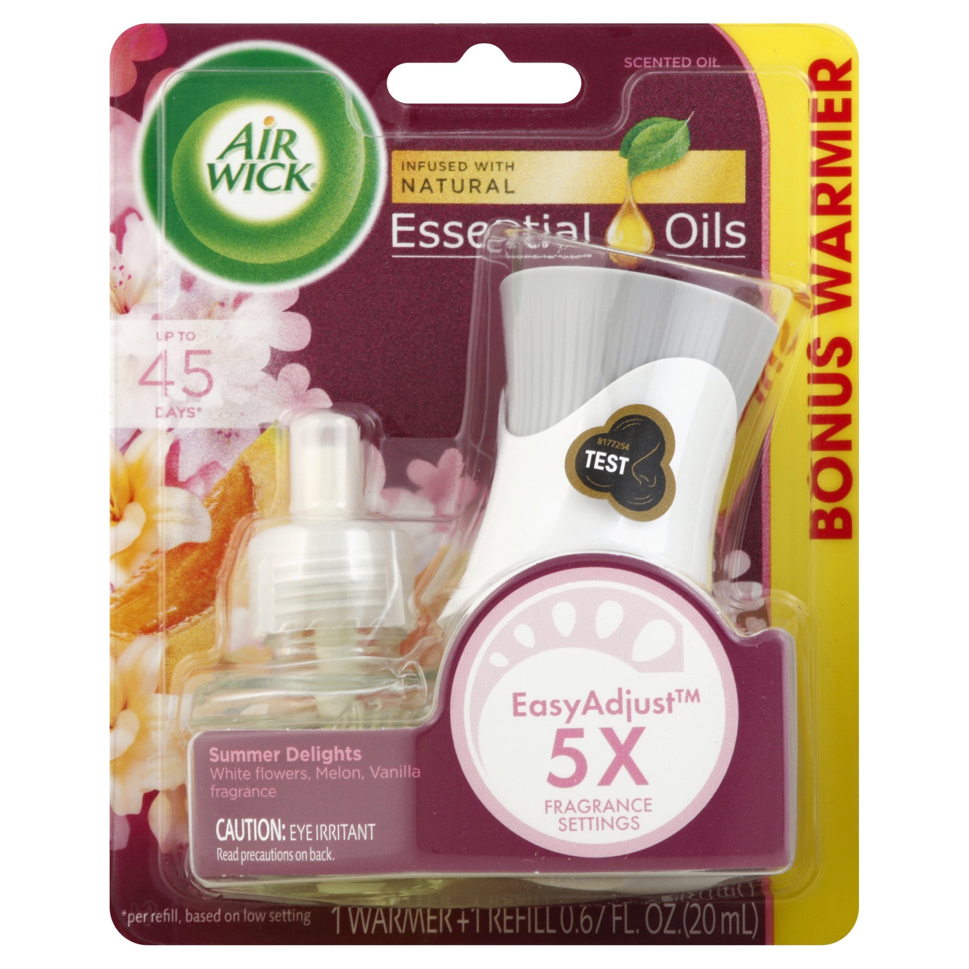 slide 1 of 6, Air Wick Scented Oil Summer Delights Air Freshener, 0.67 oz