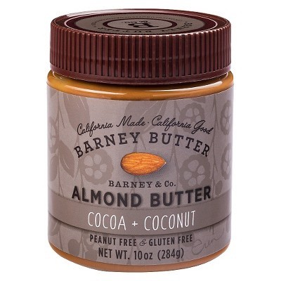 slide 1 of 4, Barney Butter Cocoa + Coconut Almond Butter - 10 oz, 10 oz