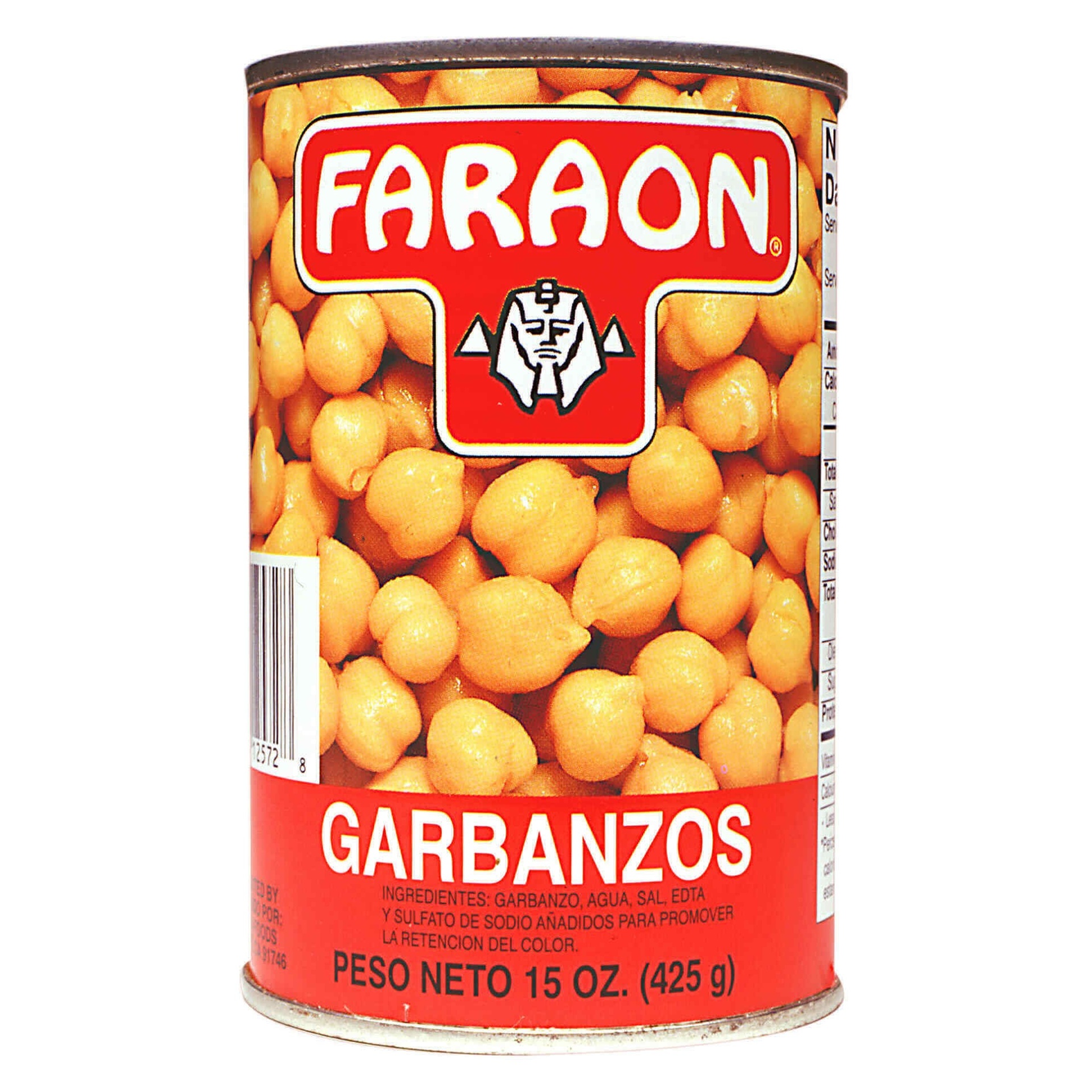slide 1 of 1, Faraon Garbanzo Beans Can, 15 oz