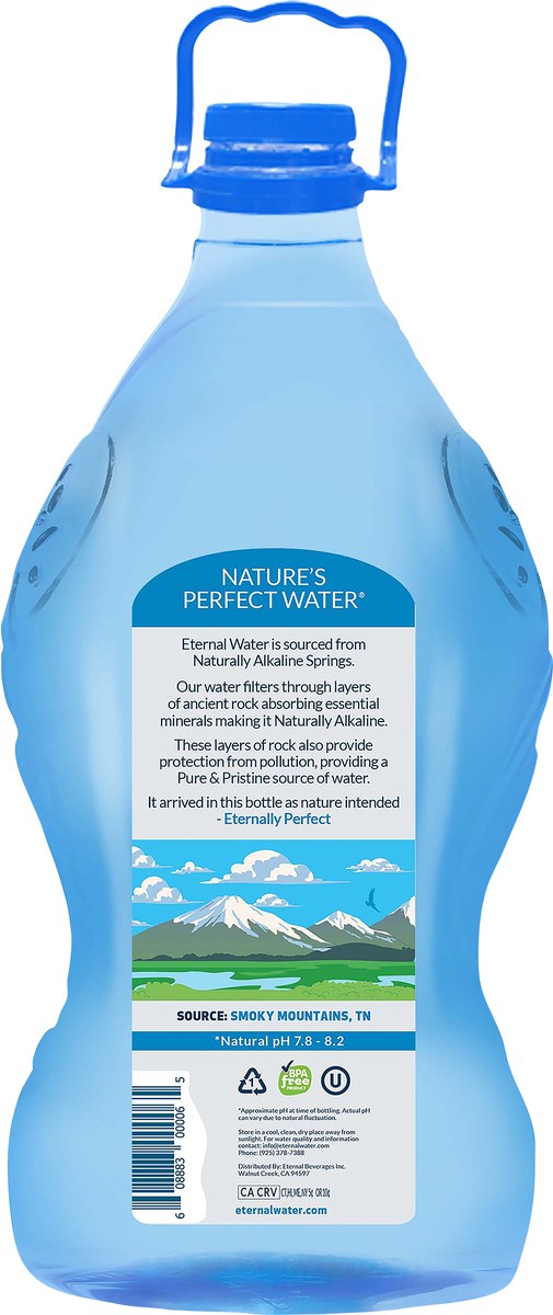 slide 3 of 3, Eternal Water 2.5L (84.5 Oz) Single Bottle, 84.5 fl oz
