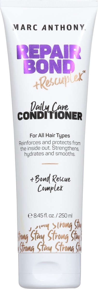 slide 4 of 9, Marc Anthony Repair Bond Daily Care Conditioner 8.45 fl oz, 8.45 fl oz