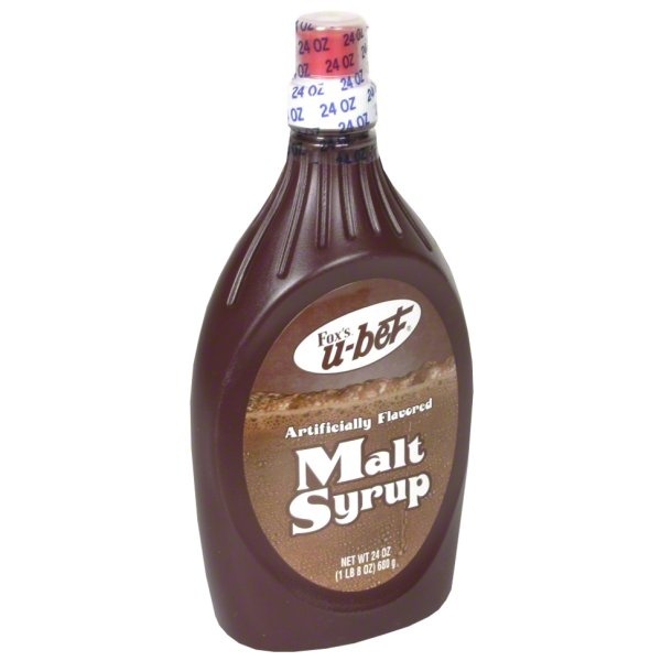 slide 1 of 1, Fox's U-Bet Malt Syrup, 24 oz