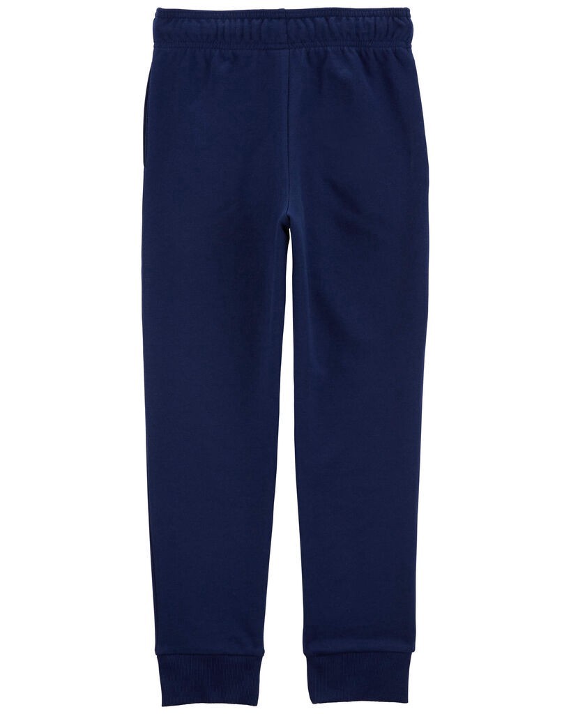 slide 3 of 3, Carter's Kid Pull-On French Terry Pants Navy 14, 1 ct
