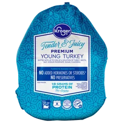 Kroger Tender & Juicy Premium Young Turkey - 20-24 lbs