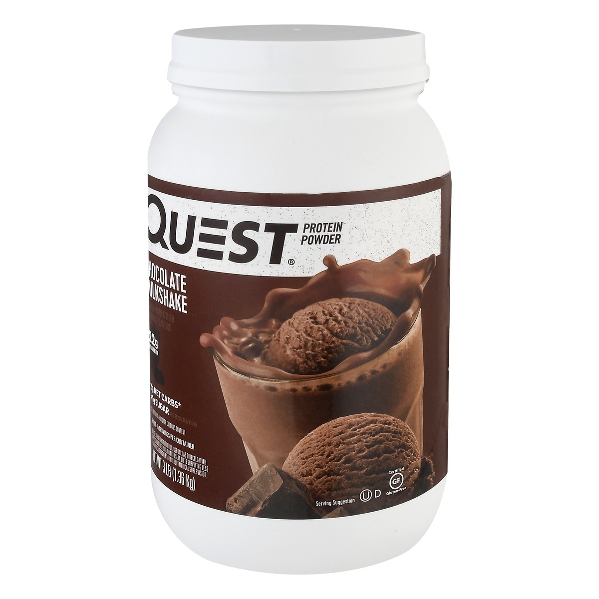 slide 3 of 9, Quest Protein Powder, 3 lb