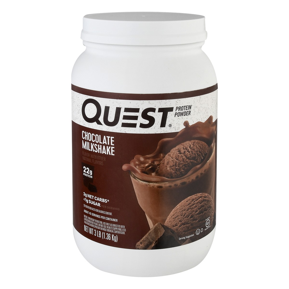 slide 1 of 9, Quest Protein Powder, 3 lb