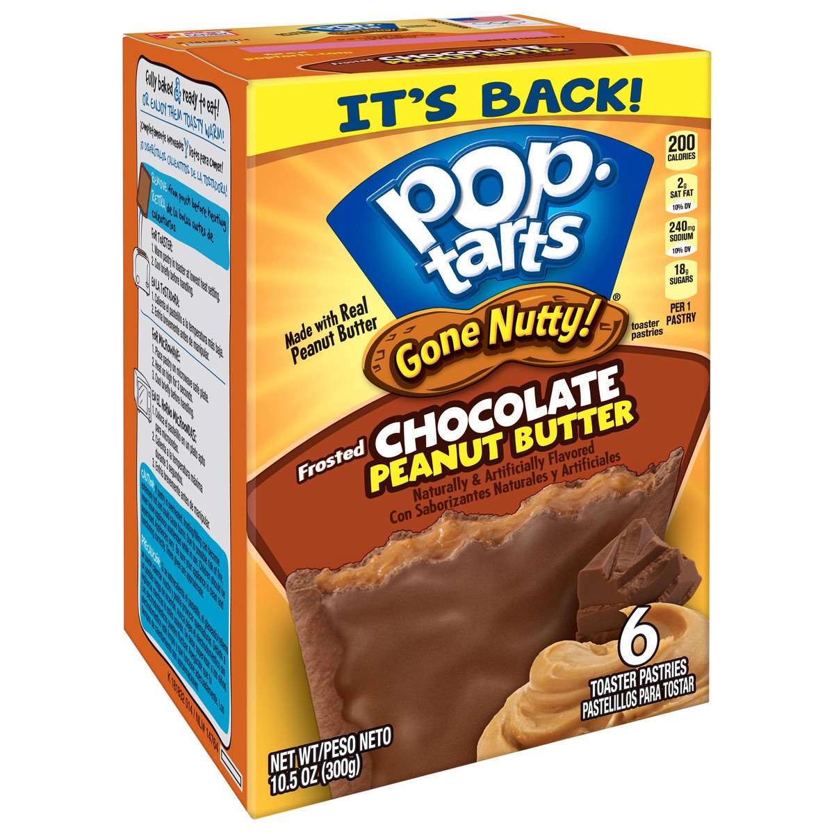 slide 3 of 10, Pop-Tarts Breakfast Toaster Pastries, 10.5 oz