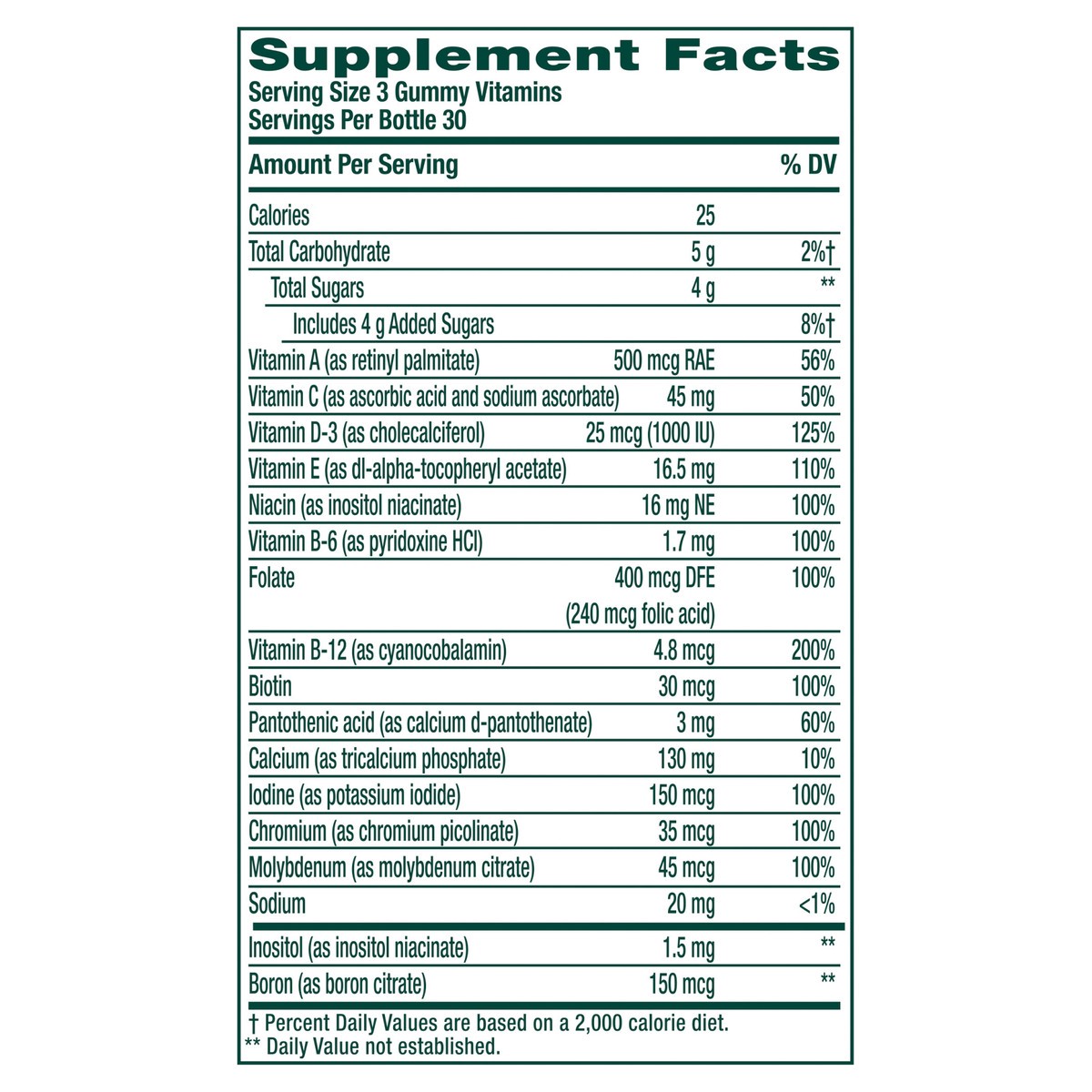 slide 6 of 14, vitafusion Power Plus Multivites 100% Daily Value or More of 10 Nutrients Plus Calcium, Supports Bones, Teeth, Energy Metabolism, Eye, Muscle & Immune Health (1), Strawberry Tangerine Flavor, 90 Count, 90 ct