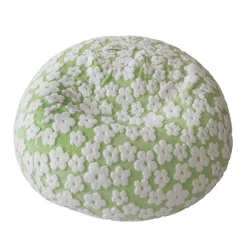 PM&J Bean Bag Chair Flower Green