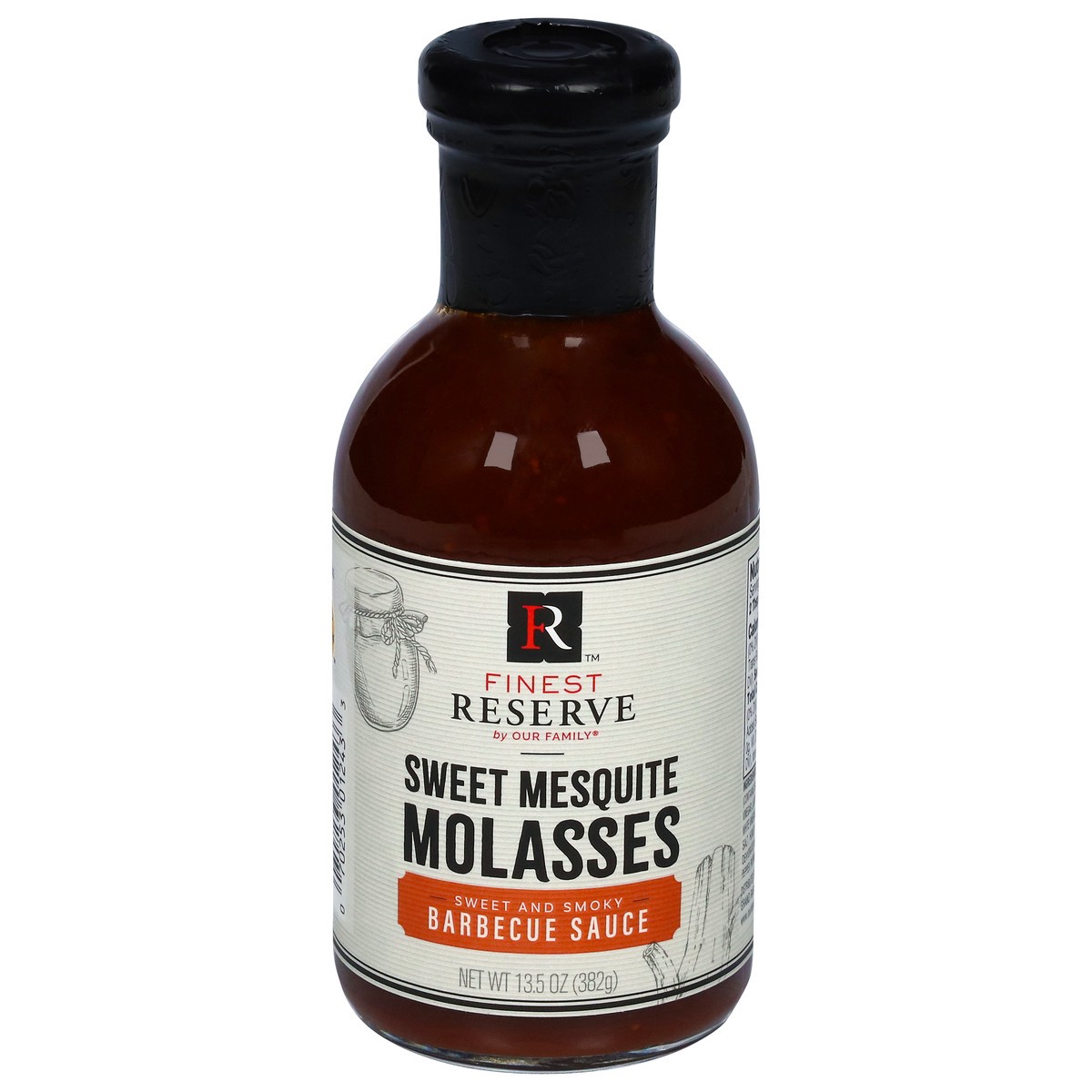 slide 3 of 4, Finest Reserve Sweet Mesquite Molasses Barbecue Sauce 13.5 oz, 13.5 oz