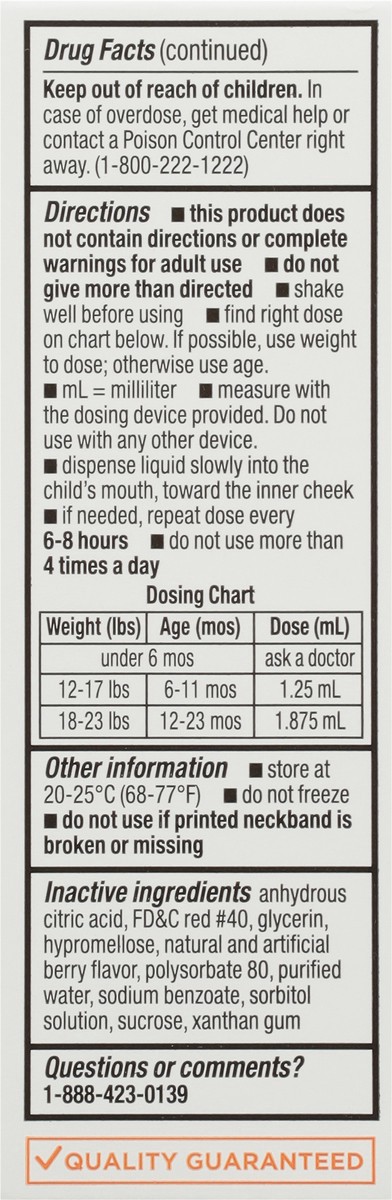 slide 7 of 15, TopCare Infants' Ibuprofen 50 Mg Pain Reliever / Fever Reducer (nsaid) Oral Suspension, Berry, 0.5 oz