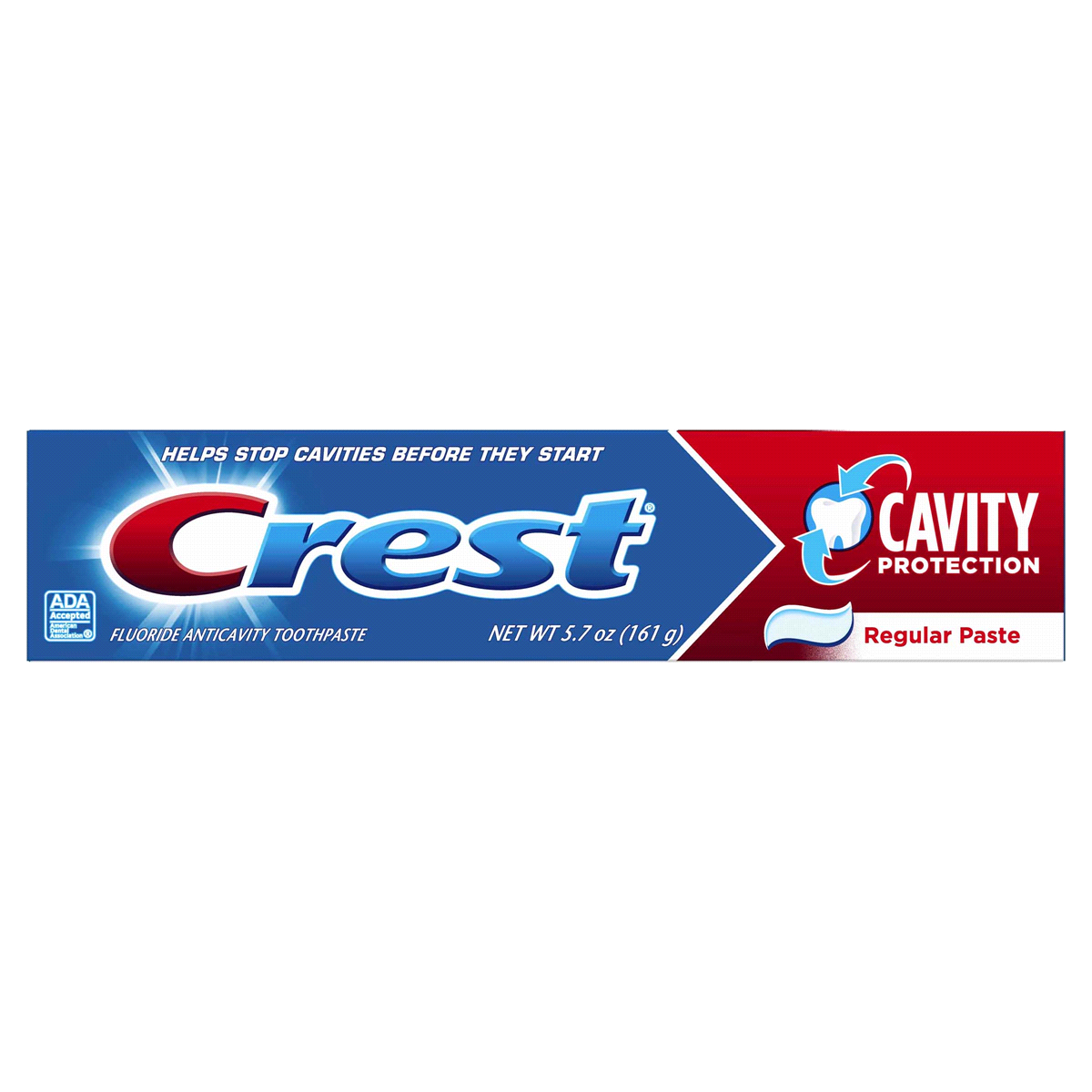 slide 1 of 1, Crest Cavity Protection Toothpaste, Regular Paste, 5.7 oz