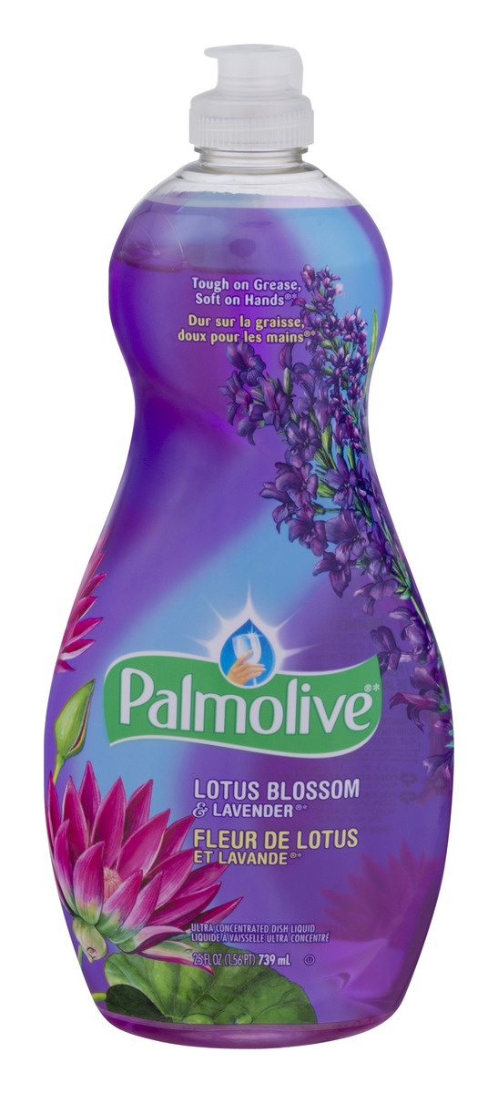 slide 1 of 1, Palmolive Lotus Blossom & Lavender Ultra Concentrated Dish Liquid, 25 oz