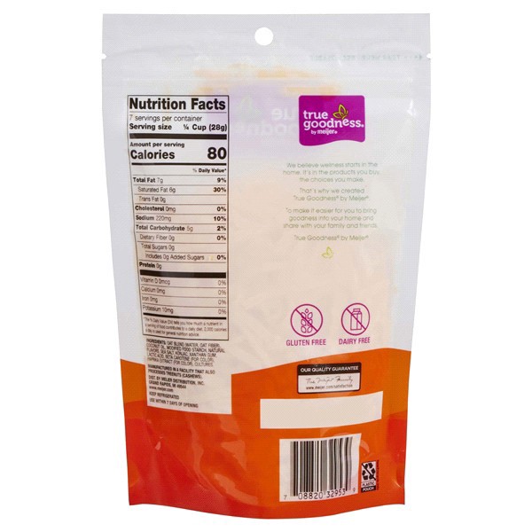 slide 21 of 29, True Goodness Plant Based Sharp Cheddar Shreds, 7 oz