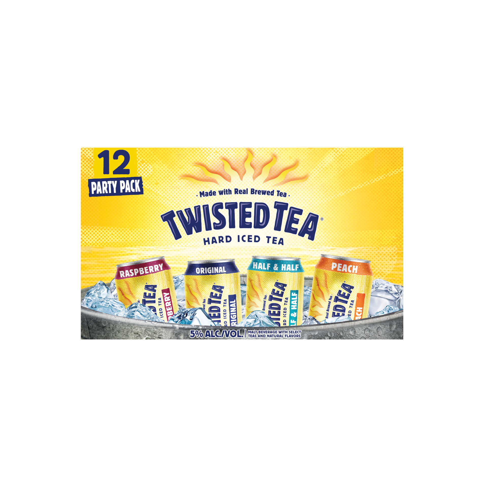 slide 5 of 6, Twisted Tea Party Pack Variety, 12 ct; 12 oz
