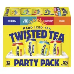 Twisted Tea Variety Party Pack, Hard Iced Tea (12 fl. oz. Can, 12pk.)