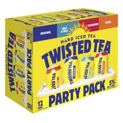 Twisted Tea Hard Iced Tea, Party Pack