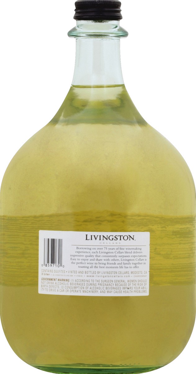 slide 3 of 3, Livingston Cellars White Wine, 3 liter