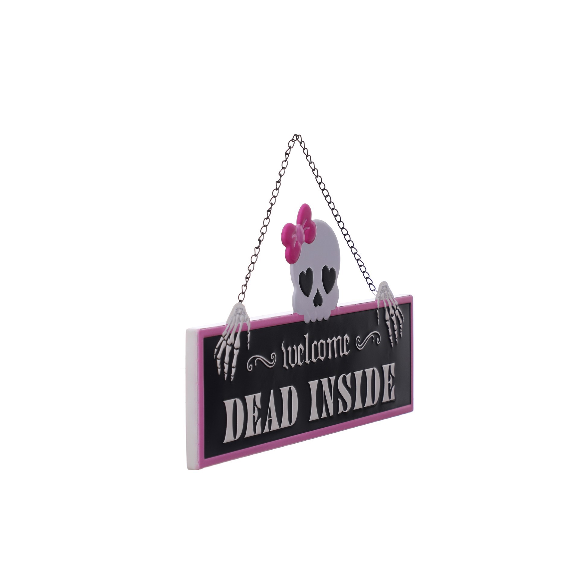 slide 3 of 3, Dead Inside Wall Sign By Ashland, 18 in x 10 in