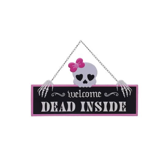 slide 1 of 3, Dead Inside Wall Sign By Ashland, 18 in x 10 in