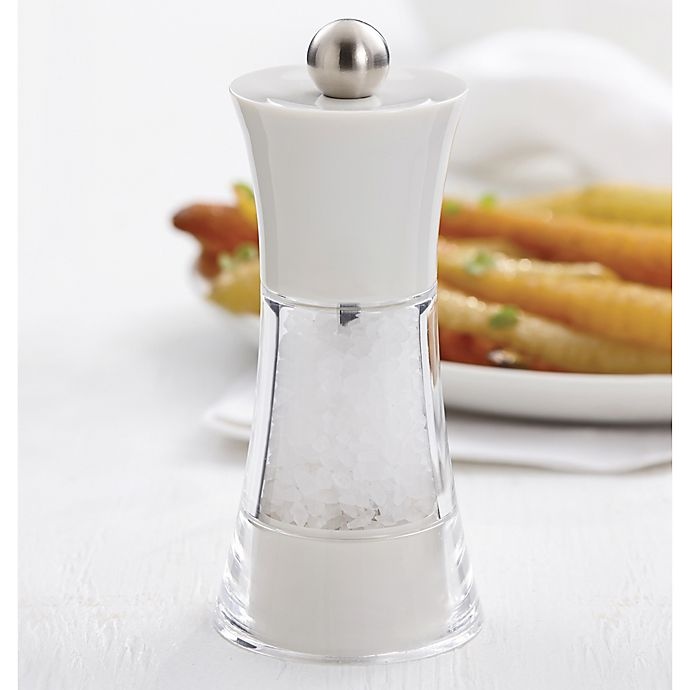 slide 2 of 3, Trudeau Fiesta Salt and Pepper Mill - White, 1 ct