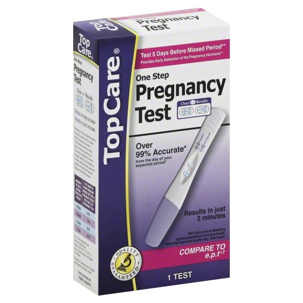 slide 1 of 6, One Step Pregnancy Test, 1 ct