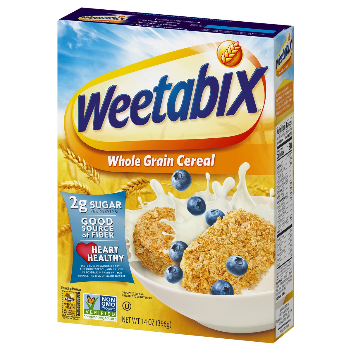 slide 11 of 14, Weetabix Biscuits Whole Grain Cereal, 14 OZ Box, 14 oz