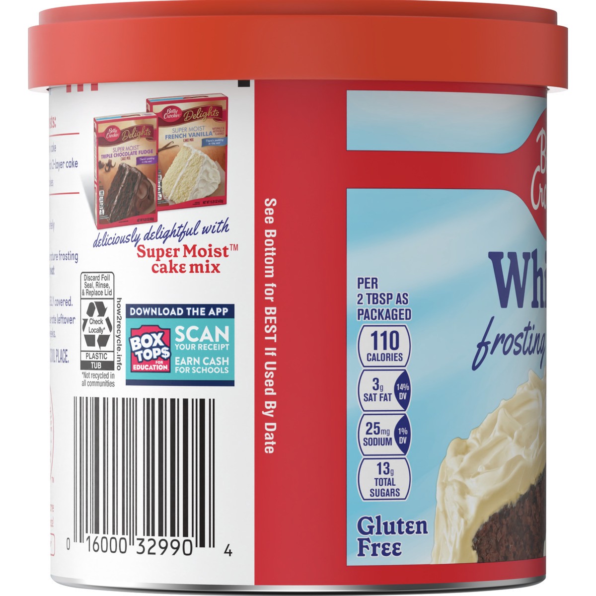 slide 10 of 12, Betty Crocker Frosting, 12 oz