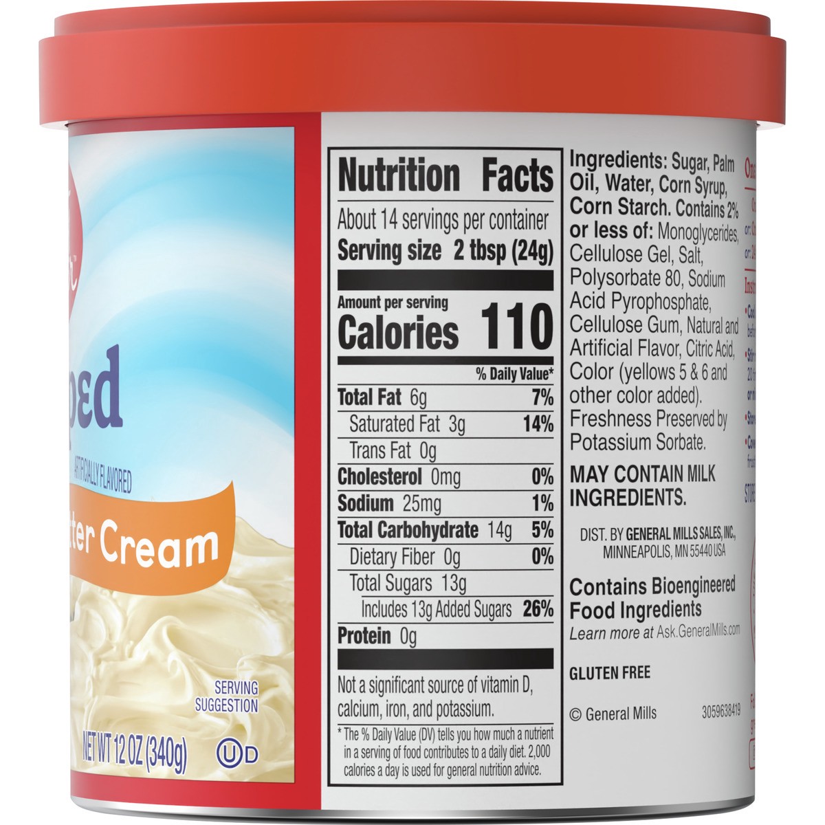 slide 6 of 12, Betty Crocker Frosting, 12 oz