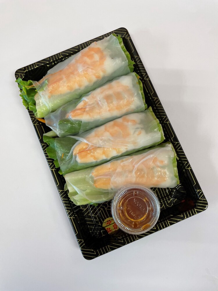 slide 1 of 1, Wabisan Asian Foods Shrimp Spring Roll, 1 ct
