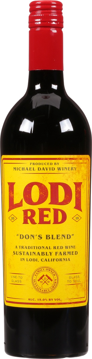 slide 7 of 9, Michael David Lodi Red, 750 ml