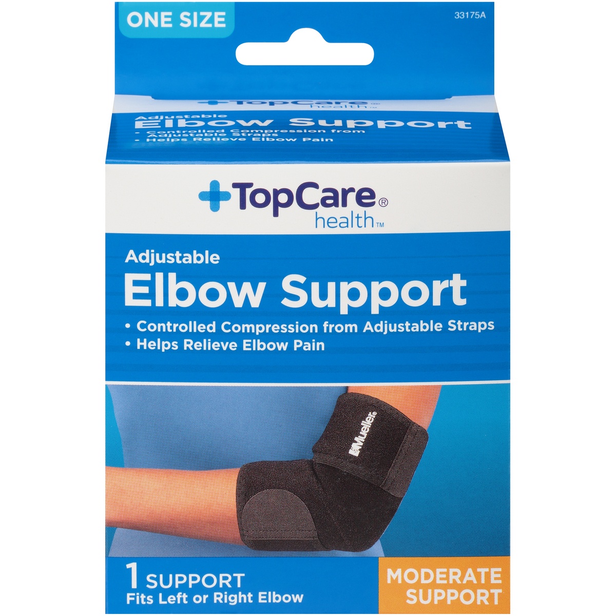 slide 1 of 1, TopCare Topcare Adjustable Elbow Support, One Size, One Size