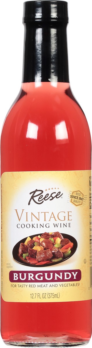 slide 6 of 9, Reese Vintage Burgundy Cooking Wine 12.7 fl oz, 12.7 fl oz