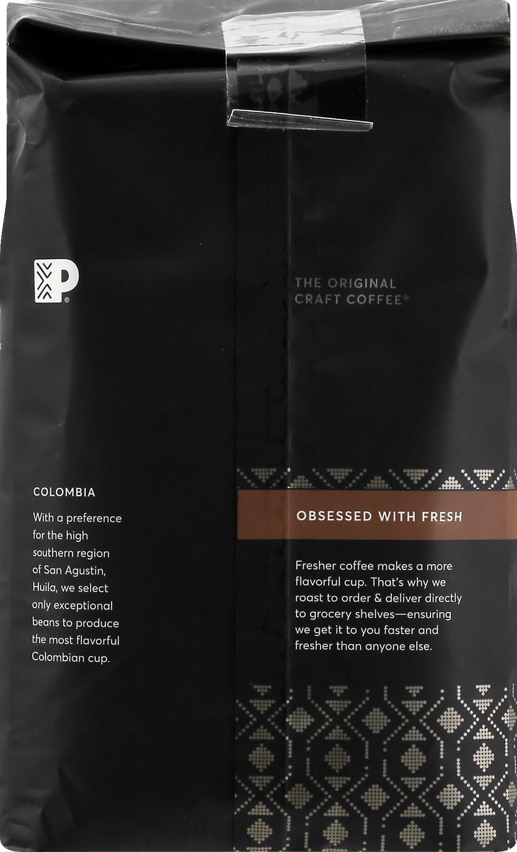 slide 3 of 9, Peet's Single Origin Colombia Dark Roast Ground Coffee - 18 oz, 18 oz