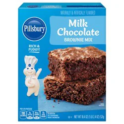 Pillsbury Milk Chocolate Brownie Mix, 18.4 Oz Box