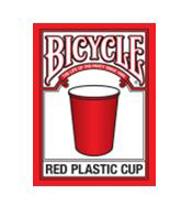 slide 1 of 1, Bicycle Red Cup Deck Cards, 1 ct