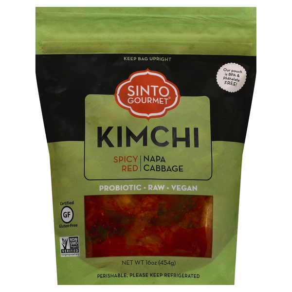 slide 1 of 2, Sinto Gourmet Kimchi 16 oz, 16 oz