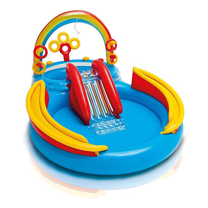 slide 2 of 5, Intex Rainbow Ring Play Center, 1 ct